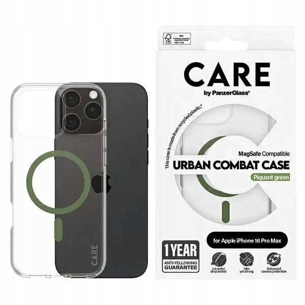Etui Care by PanzerGlass Flagship Case z MagSafe na iPhone 16 Pro Max