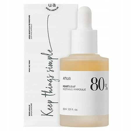 Anua Heartleaf 80% Ampoule 30 ml Zklidňující pleťové sérum