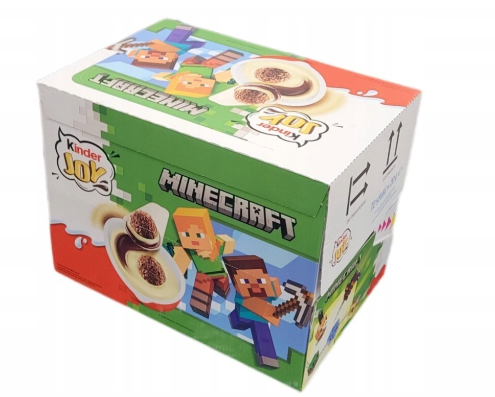 Jajka niespodzianki Kinder Joy 72 x 20 g Minecraft