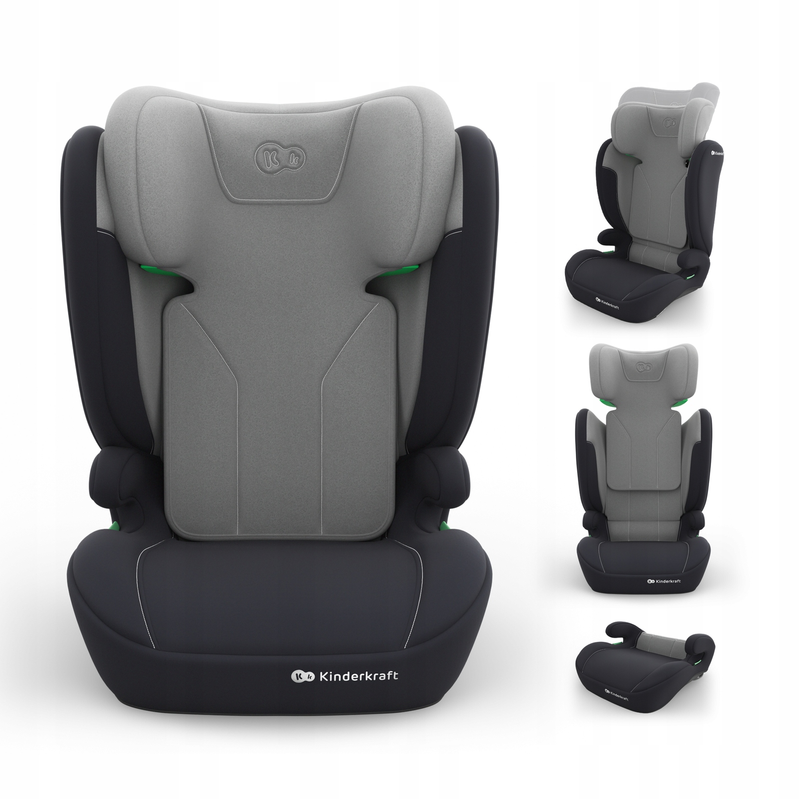 Fotelik samochodowy Kinderkraft I-spark 2 Plus i-Size 100-150cm 15-36kg