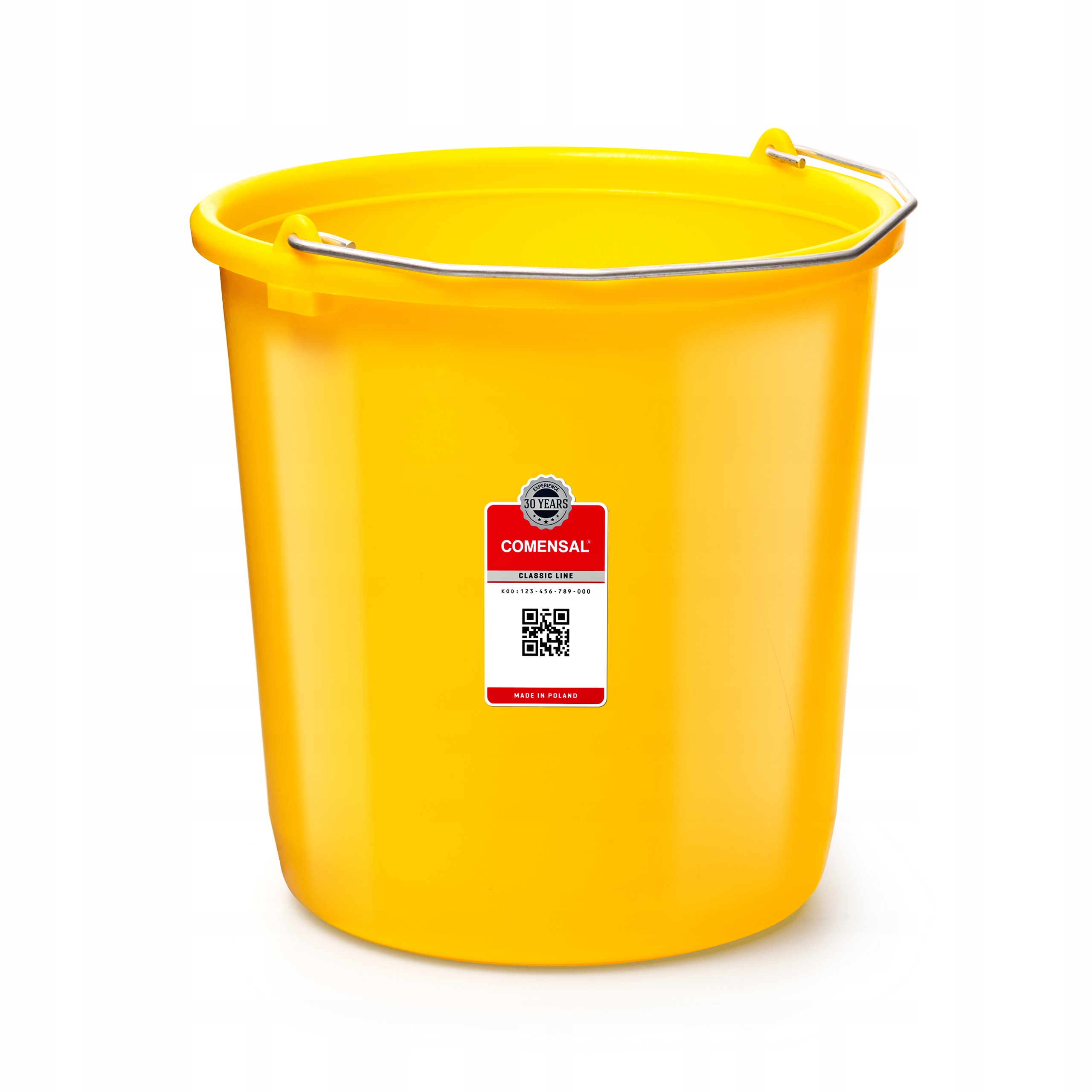 

Comensal Wiadro budowlane Mocne plastikowe 12l