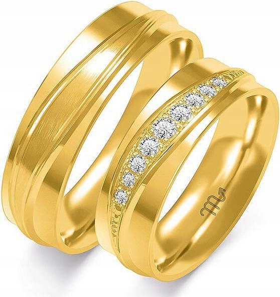 Zlatý snubní prsten moderní 585 vel. 11 12 13 pod gravírování pro muže