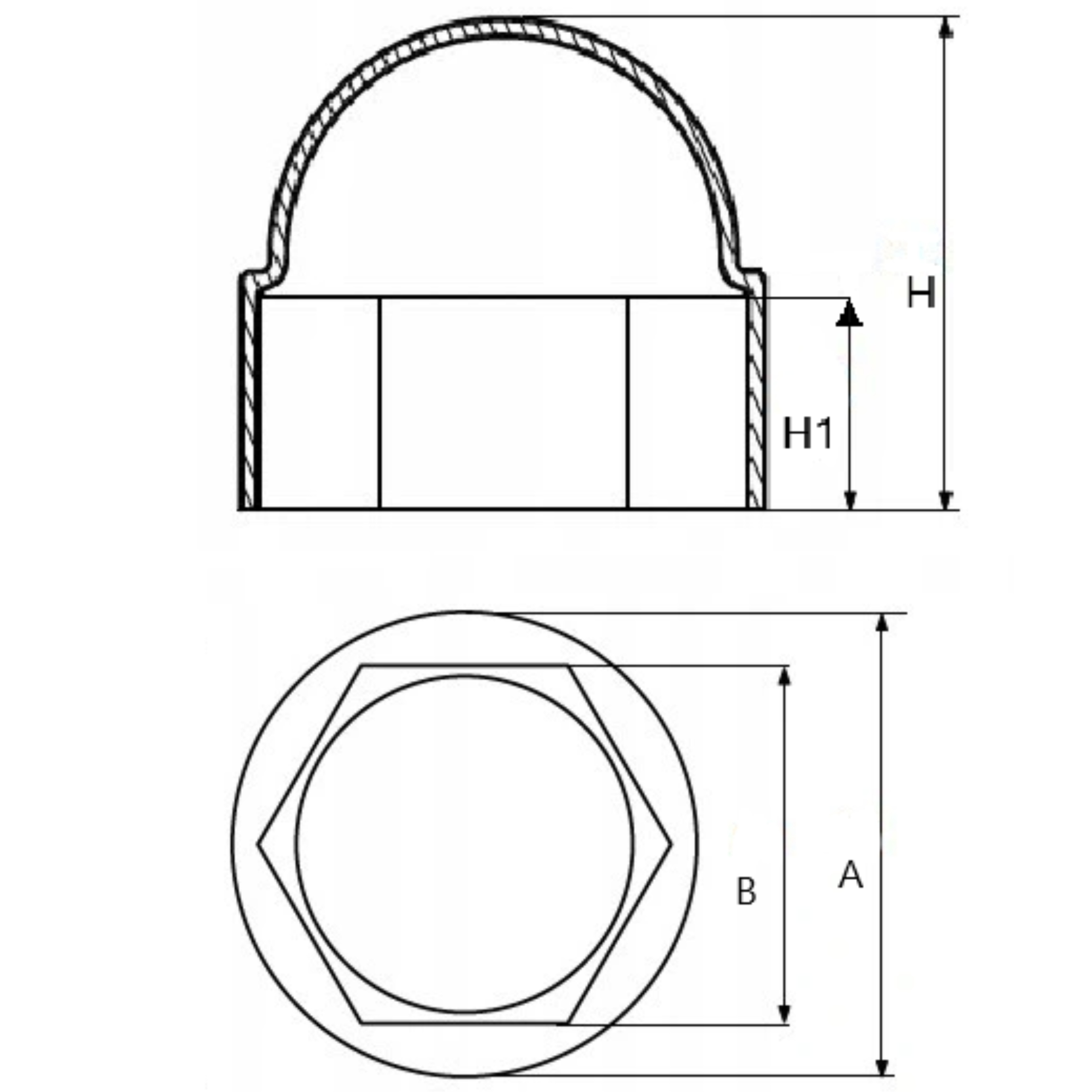 Zaślepka maskownica śruby nakładka M8/13 50SZT BIAŁA Marka Bo-plast