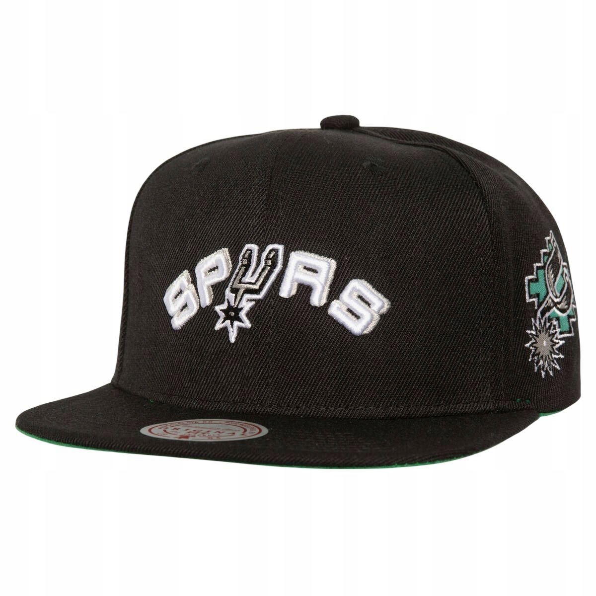 Mitchell Ness kšiltovka Nba San Antonio Spurs Snapback černá Osfm
