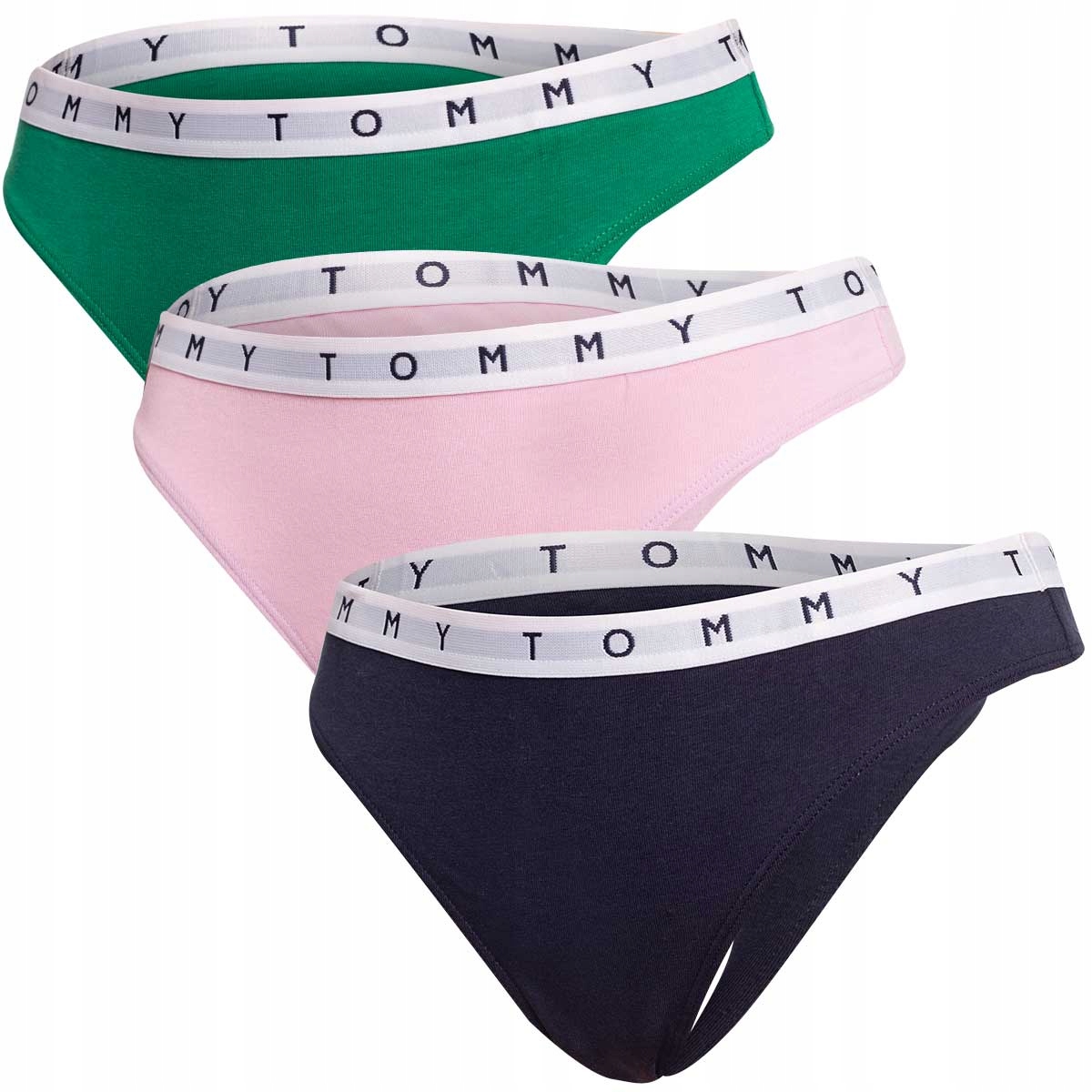 Tommy Hilfiger Dámské Kalhotky Tanga 3P vel. Xs