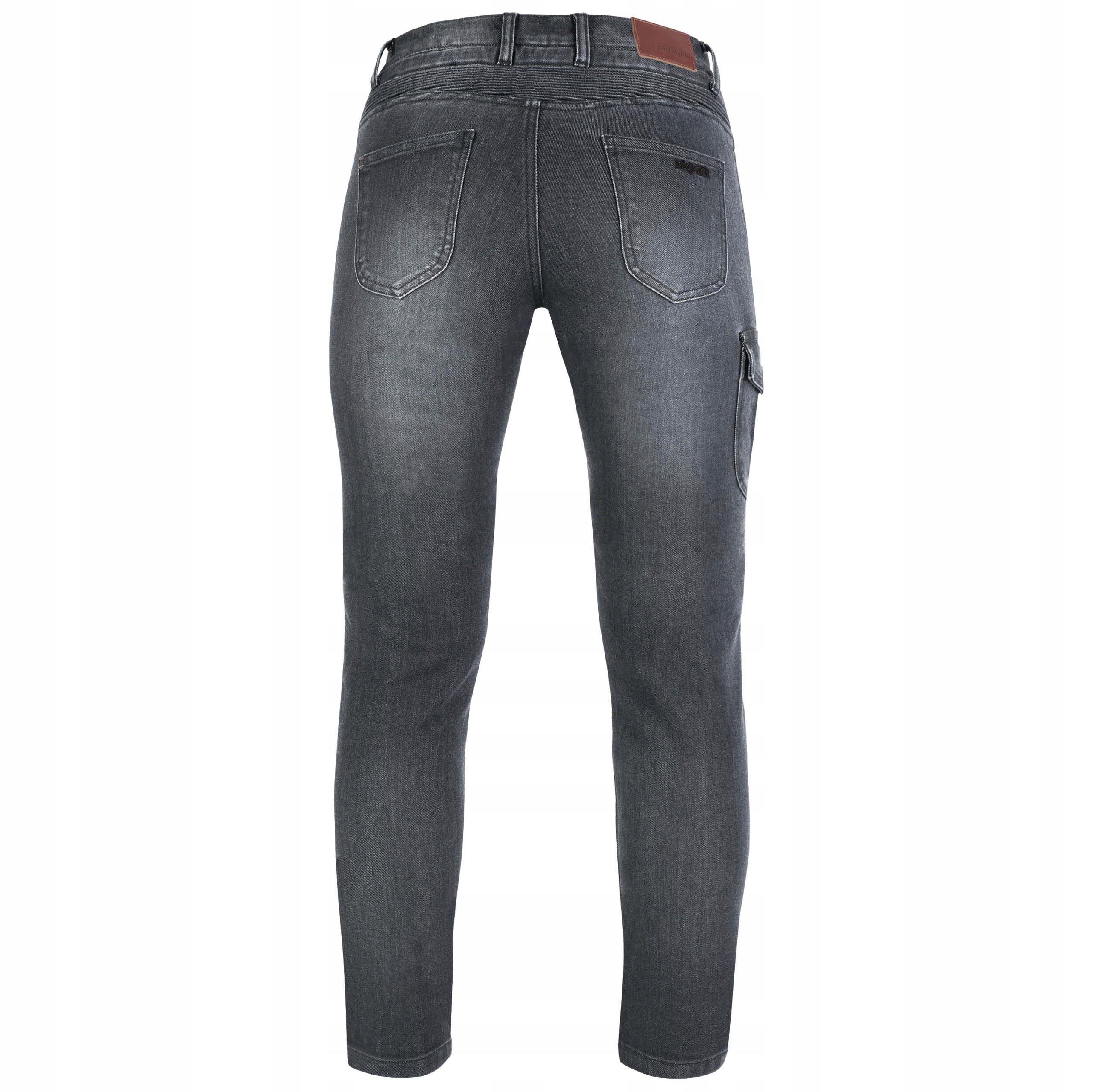 Džínsové nohavice Broger Ohio Lady Tapered Fit Washed Black 34/30