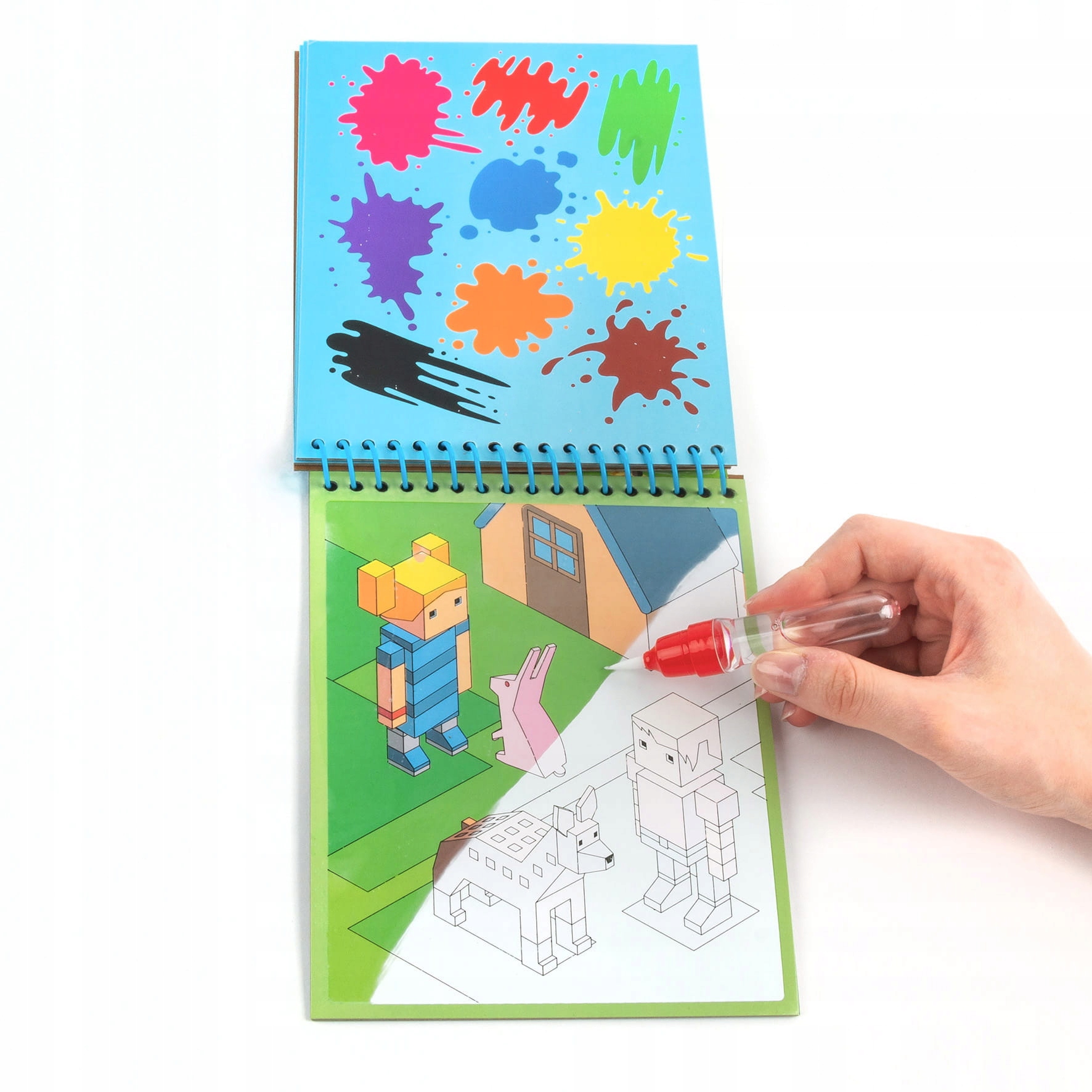 KOLOROWANKA WIELORAZOWA  WODNA N KIDEA GAME 0453