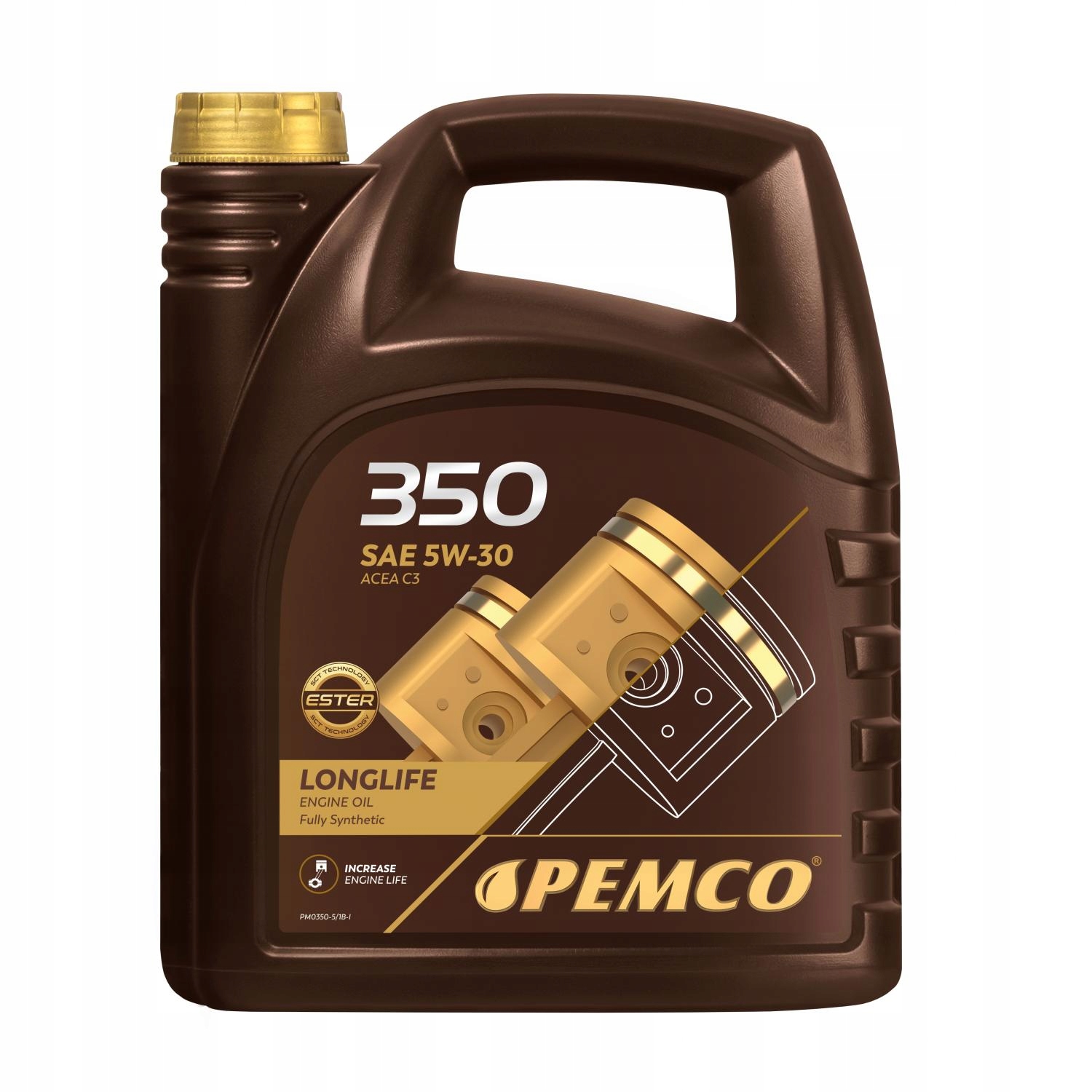 

Pemco iDRIVE 350 5W30 5L C3 Vw 229.31 229.51 LL-04