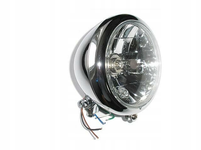 20.200.628 - MOTOJAPAN - ПЕРЕДНЯЯ ЛАМПА 5,5 ДЮЙМА ХРОМИРОВАННАЯ