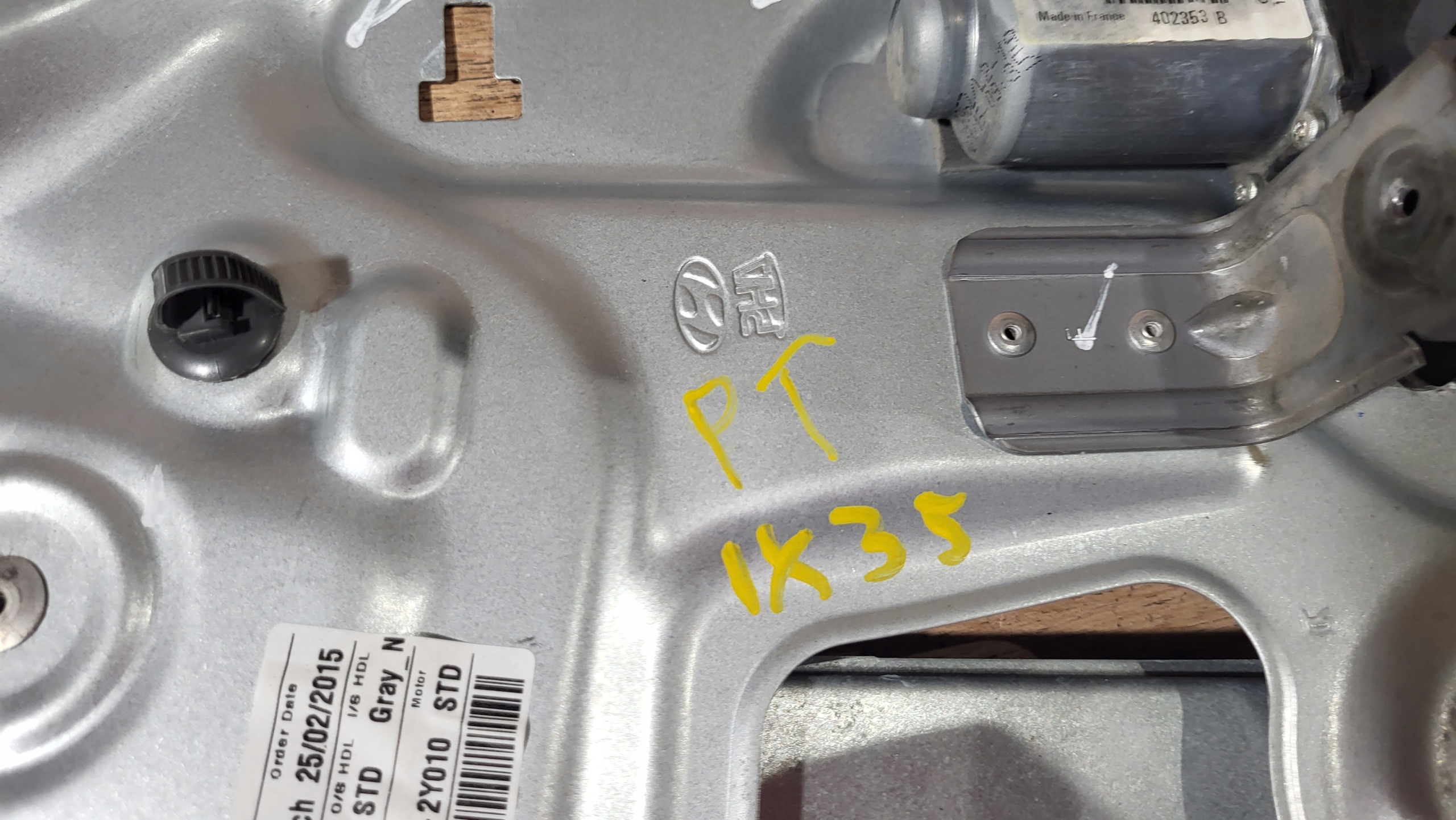 MECHANIZM SZYBY PRAWY TYŁ HYUNDAI IX35 13-15 LIFT 81420-2Y010 Producent części Hyundai OE