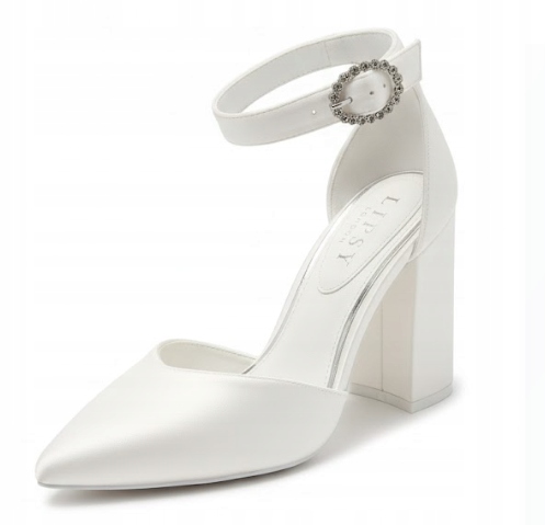 L Svatební Špendlíky Bílé Se Zdobenou Sponou A Pásek Kolem Kotníku 37 1T6C