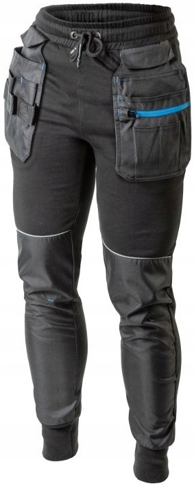 Elastyczne SPODNIE ROBOCZE DRESOWE męskie dresy WZMOCNIONE BARDZO WYGODNE Kod producenta Dresy robocze męskie spodnie robocze BHP