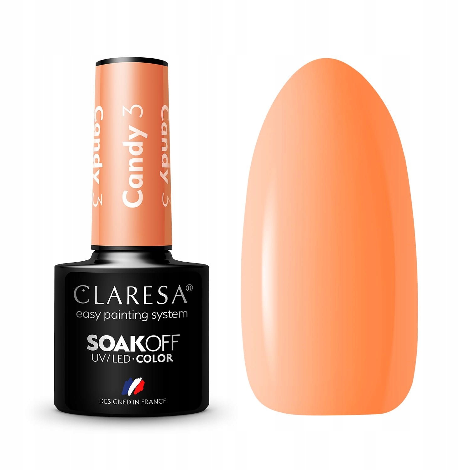 

Claresa Lakier hybrydowy Candy 3 5g