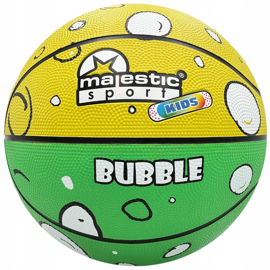 Piłka Do Koszykówki Kosza Treningowa Rekreacyjna Kolorowa r. 4 MAJESTIC Stan opakowania oryginalne