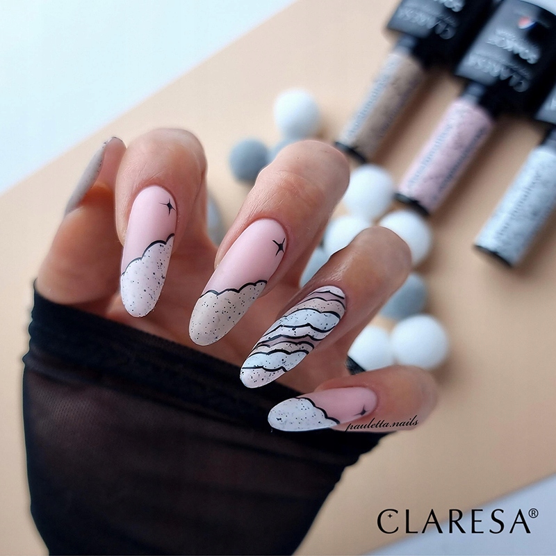 Top Do Paznokci Matowy Bez Przecierania Claresa No Wipe Mat Top 5ml Marka Claresa