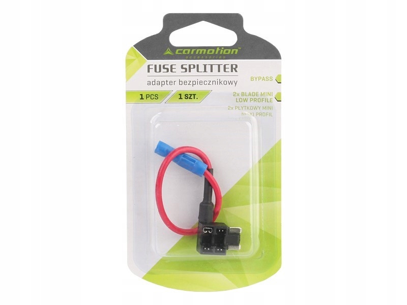 Adapter bezpiecznikowy MINI NISKI PROFIL x 2 /BYPASS/ Producent części mPartner