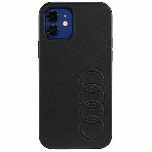 Audi Synthetic Leather etui do iPhone 11 Pro 5.8" czarny/black hard