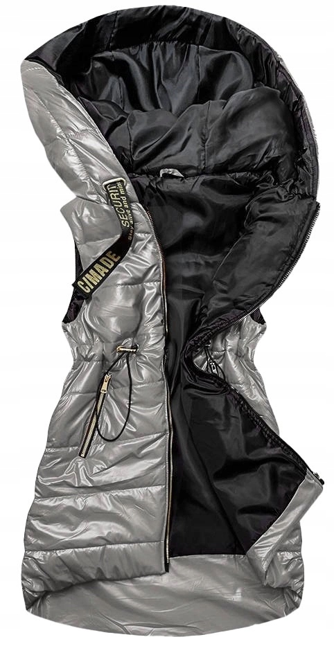 Lesklá Vesta B9732 Grafit XXL (44)