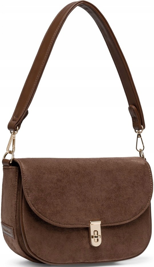 Puccini Dámská kabelka přes rameno eko semiš BK2251029M PU160