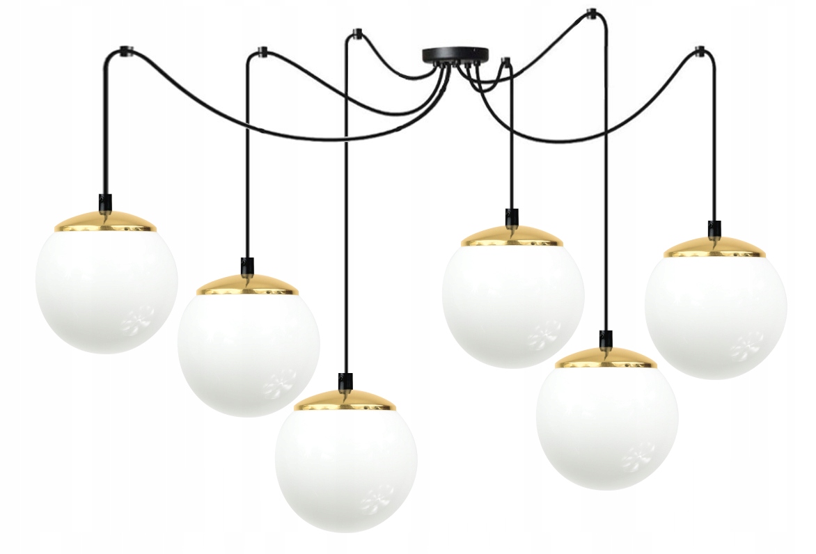 Lampa Sufitowa Do Salonu,dora II Złoto 5-302.6PLED