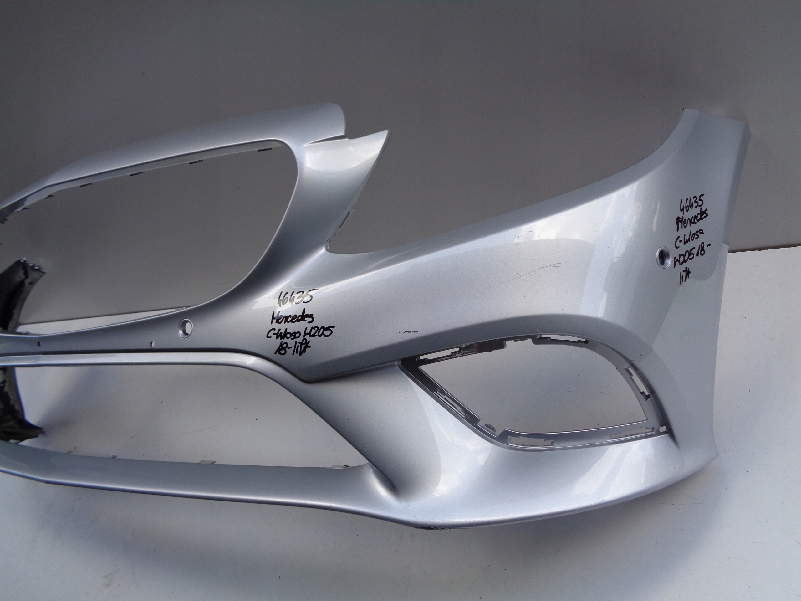 front bumper MERCEDES C-KLASA W205 18- LIFT NR 46435