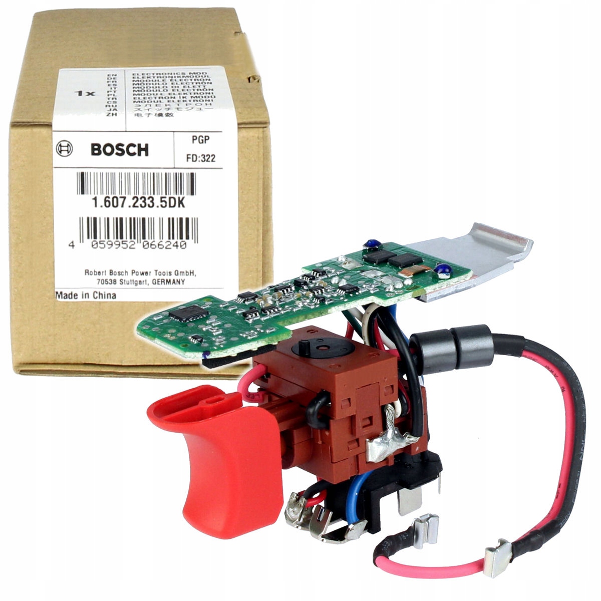 Włącznik Moduł Elektroniki Do Gsr 10,8V Bosch