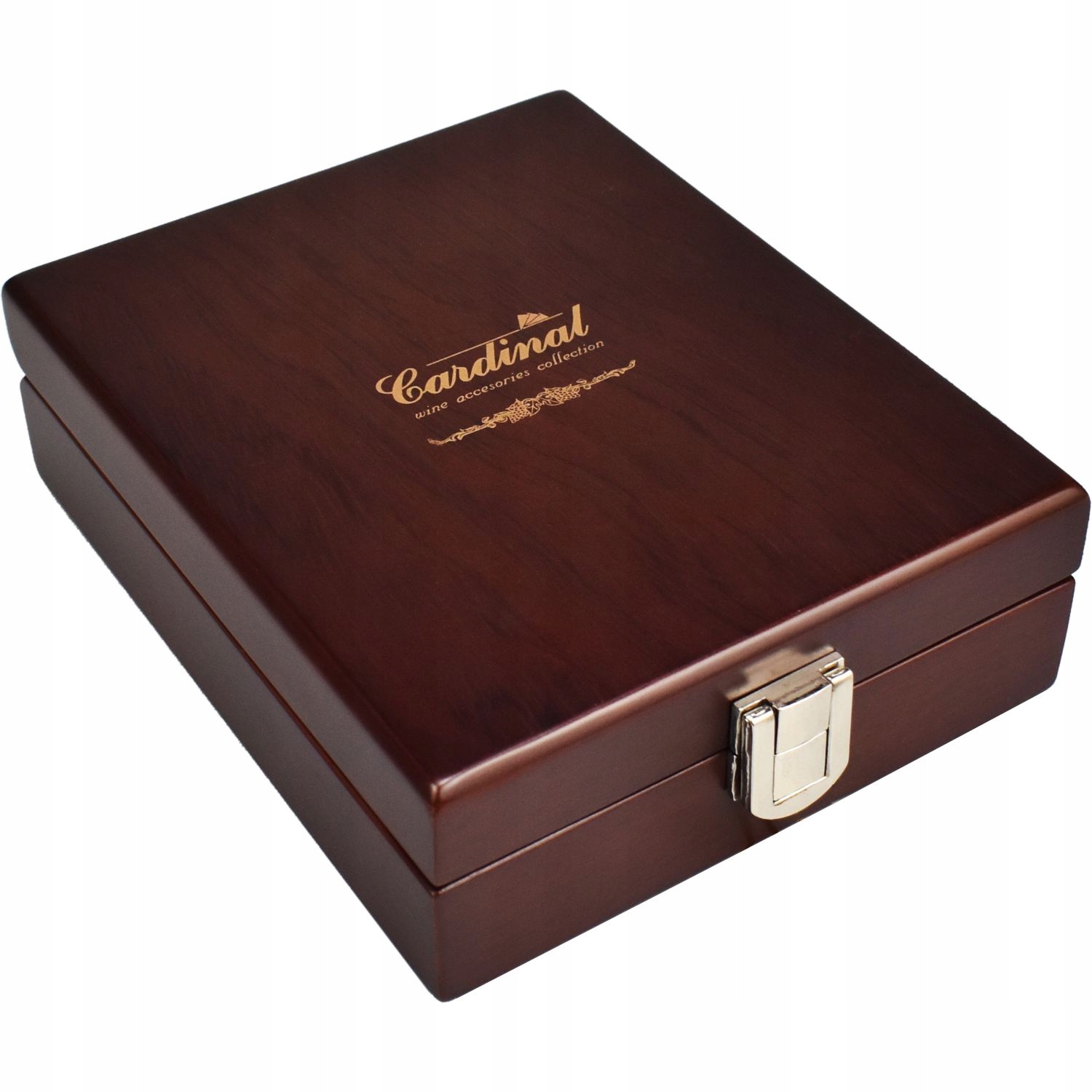 ZESTAW DO WINA - ELEGANCKIE DREWNIANE PUDEŁKO Producent Cardinal