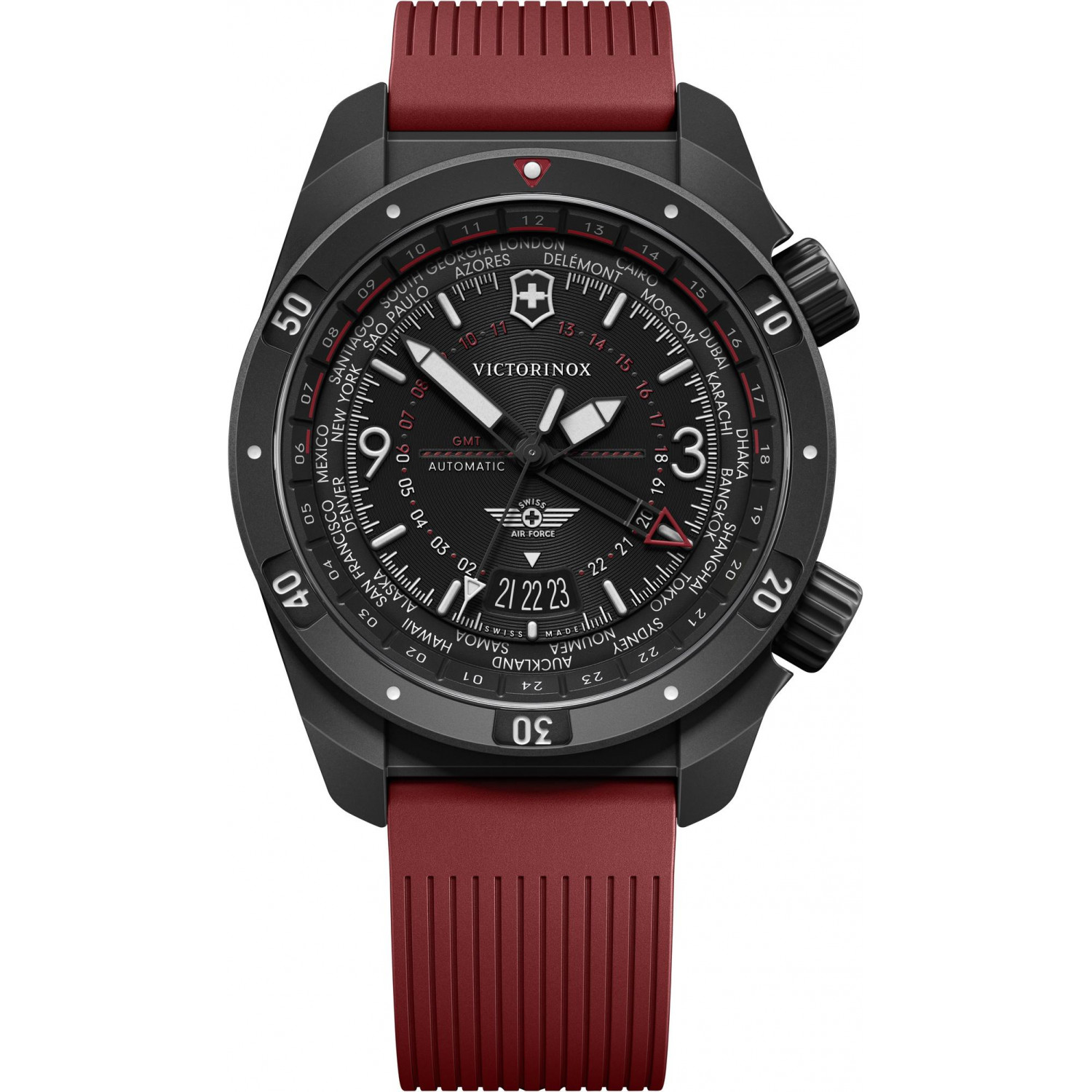 Pánské Hodinky Victorinox 242006 červené