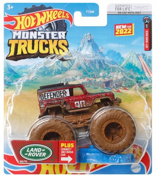 Autko LAND ROVER Monster Trucks Auta Hot Wheels