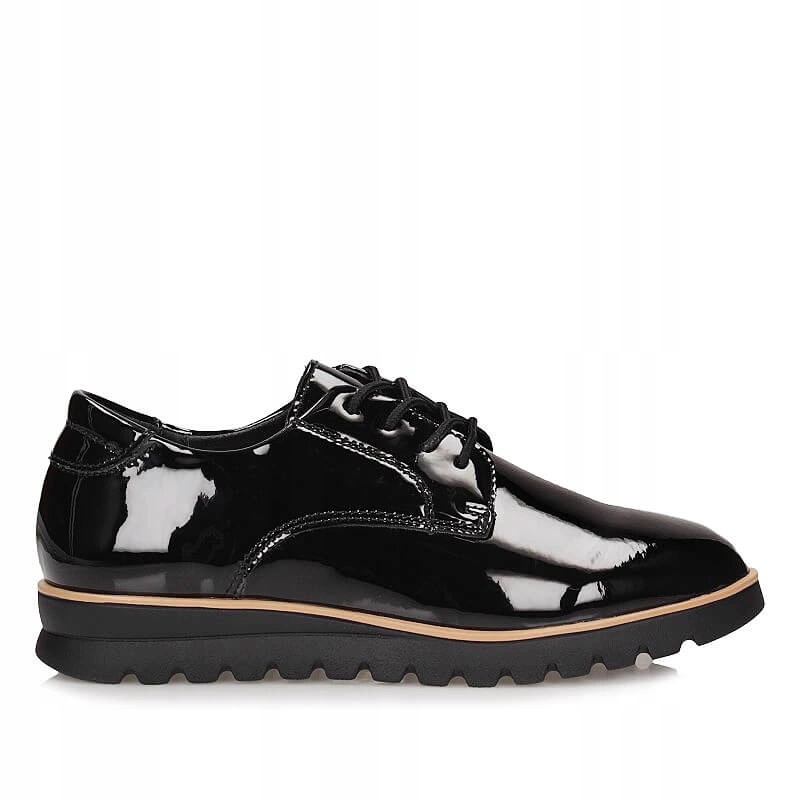 Klasické šněrovací dámské polobotky Filippo DP6839/25 Bk L