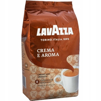 Kawa Lavazza Crema Aroma 1kg Ziarnista