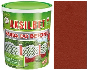 Aksilbet Farba Na Betón A Plot 10 L Červená