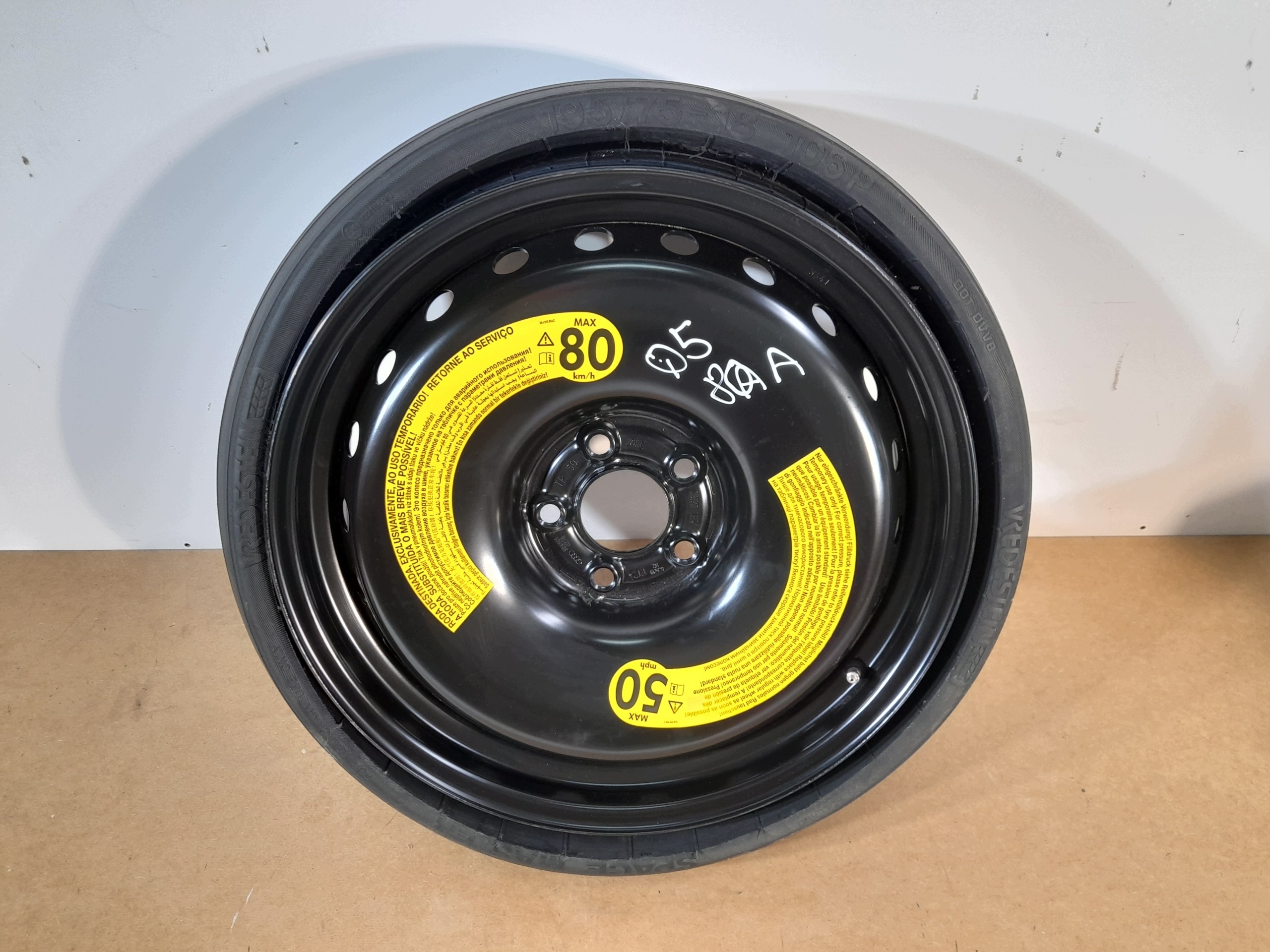 wheel spare Audi Q5 80A 195/75-18