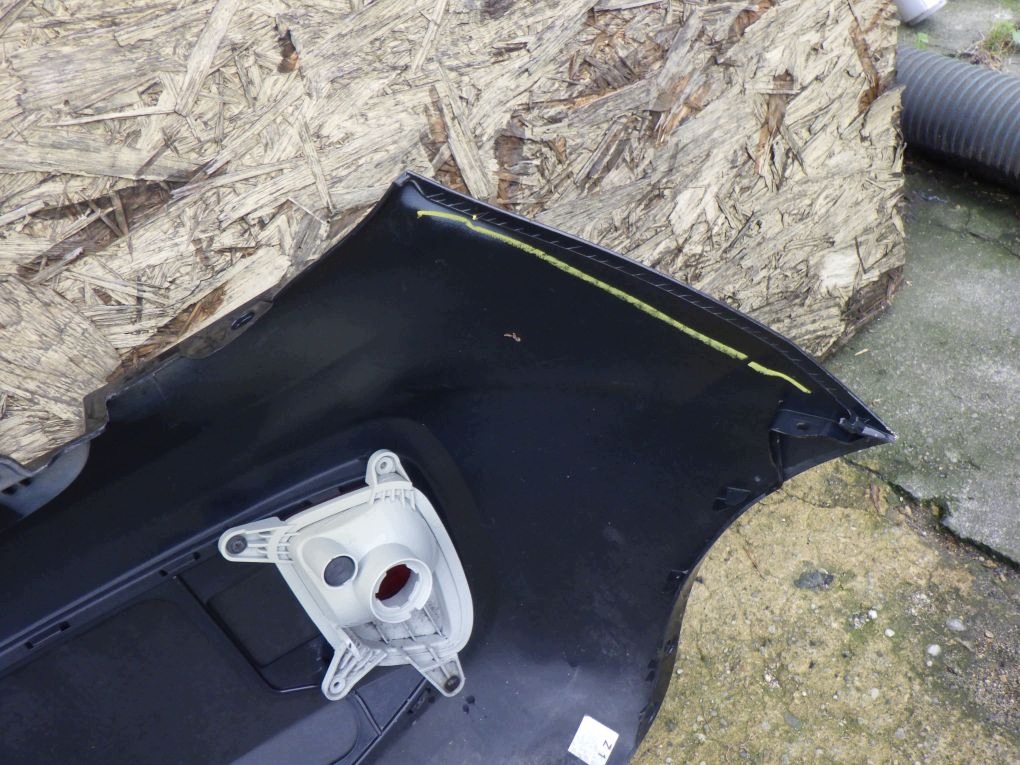 KIA PICANTO 2 II 11- bumper rear rear part