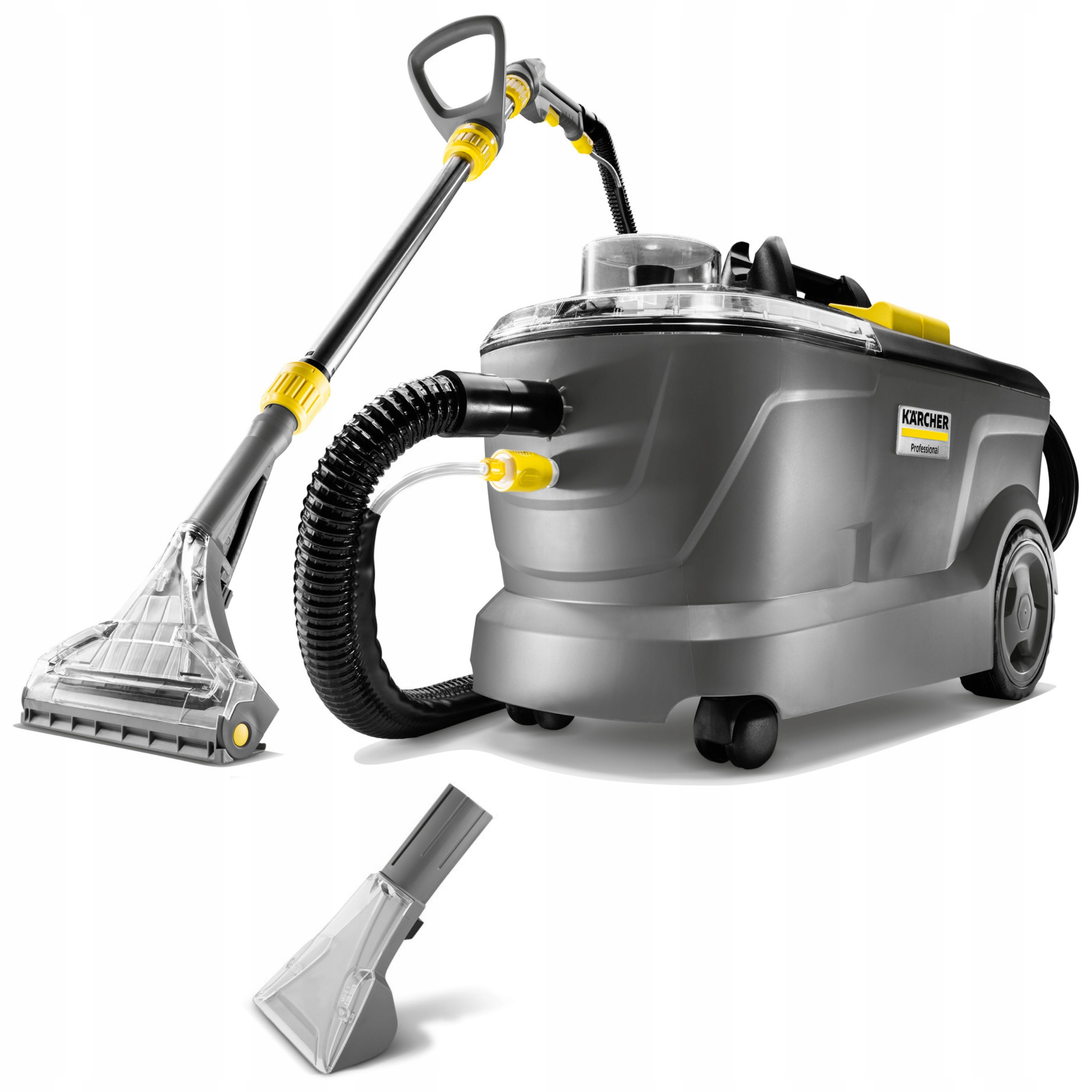 Odkurzacz piorący Karcher Puzzi 10/1 Adv do prania dywanów tapicerki Wąż 4m
