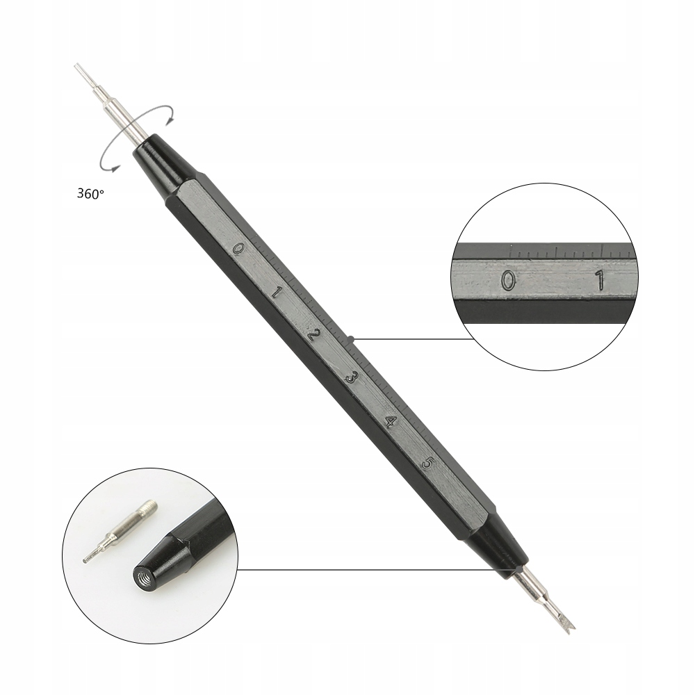 NARZĘDZIE DO WYMIANY PASKÓW BRANSOLET TELESKOPÓW Rozmiar 0 mm