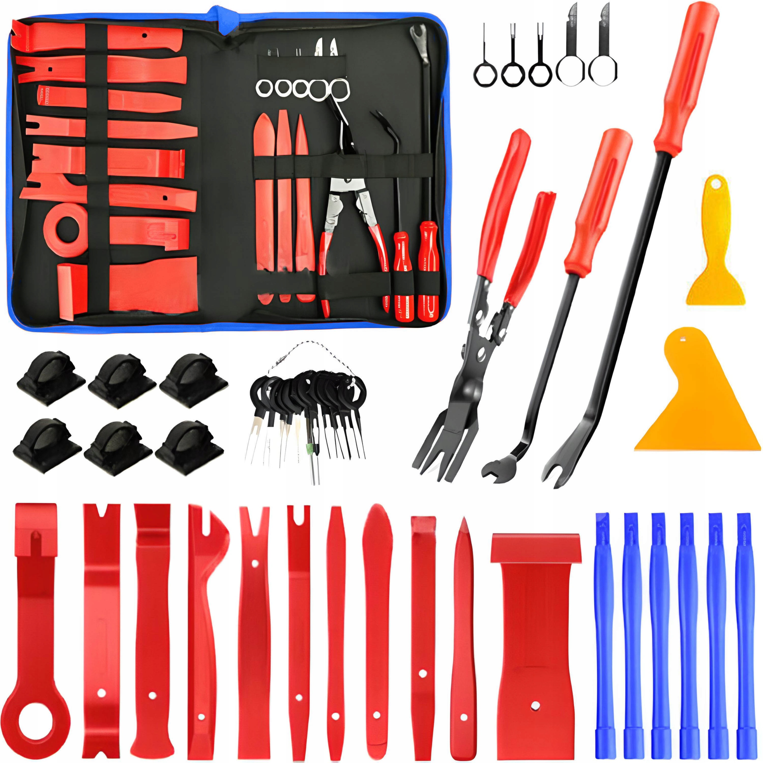 

Dźwignie Ściągacze Demontażu Tapicerki Spinek 45EL