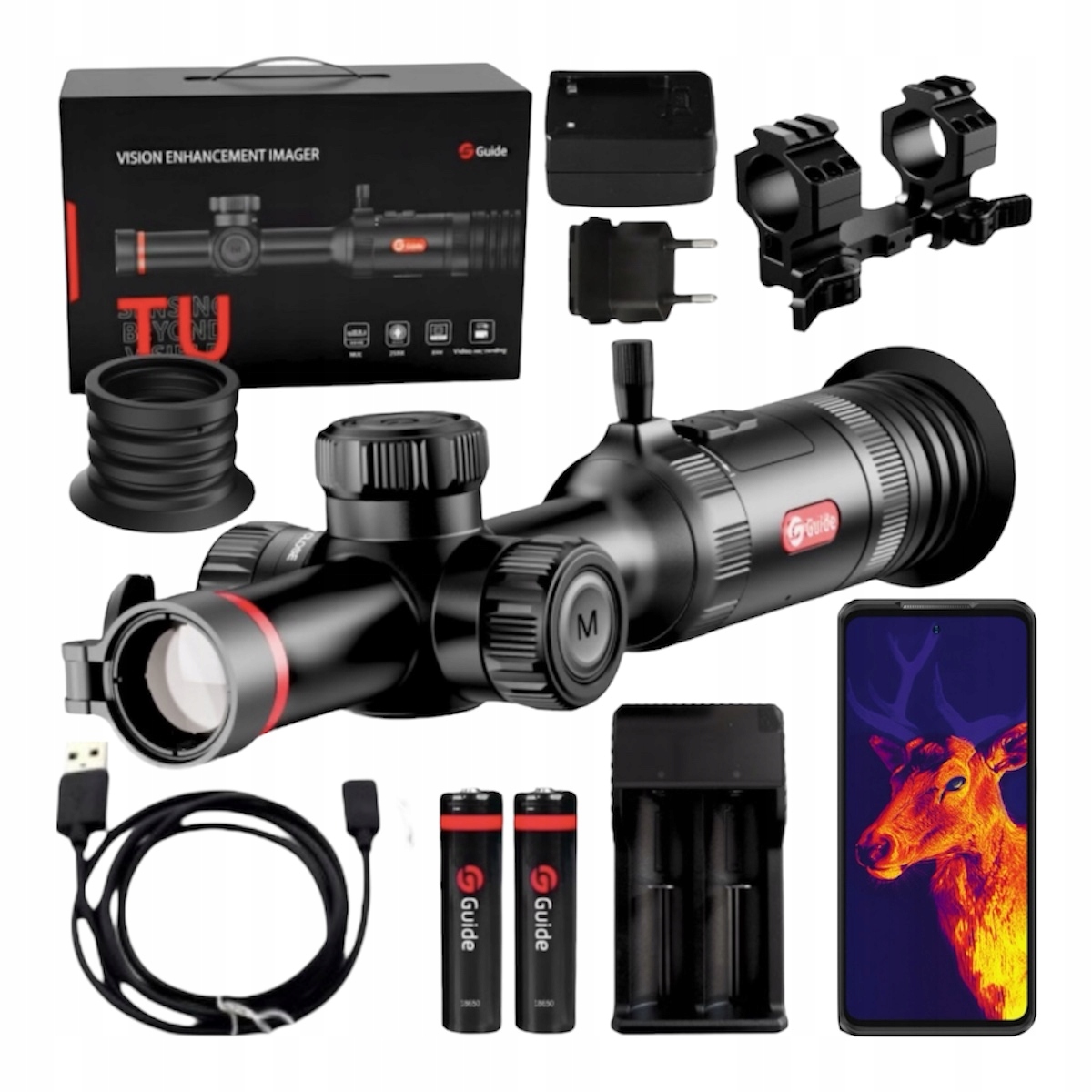 Termovizní dalekohled Guide TU425SE 3.0 Set