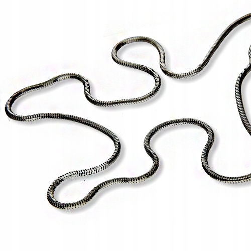 

Łańcuszek srebrny 925 Rodowana Linka Żmijka 50cm