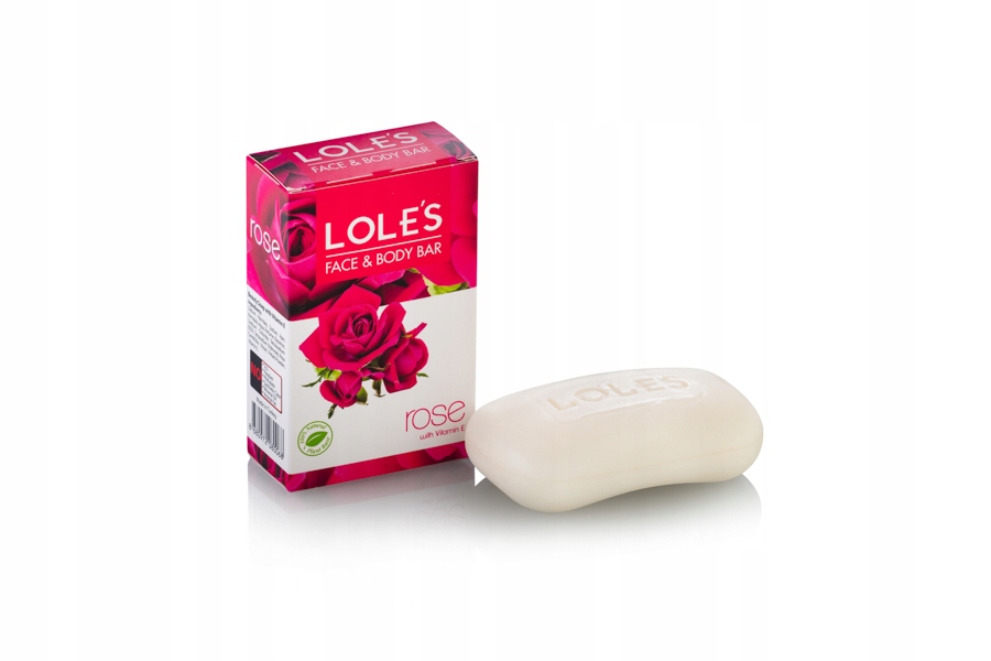 

Loles's Premium mydło naturalne Różane 100g