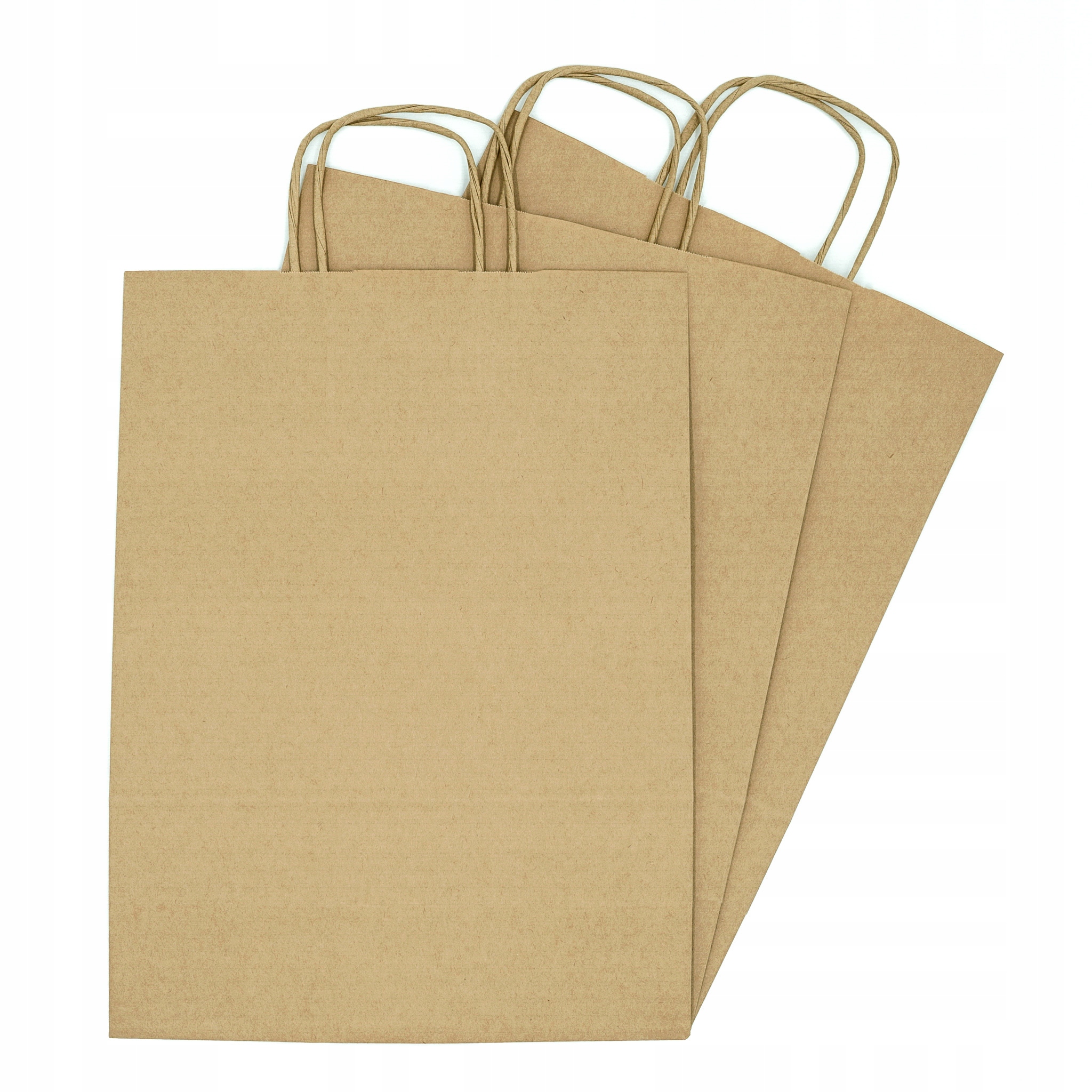 TORBA PAPIEROWA EKO BRĄZOWA 240x100x320 - 10 szt. Marka Koperty-nadruki