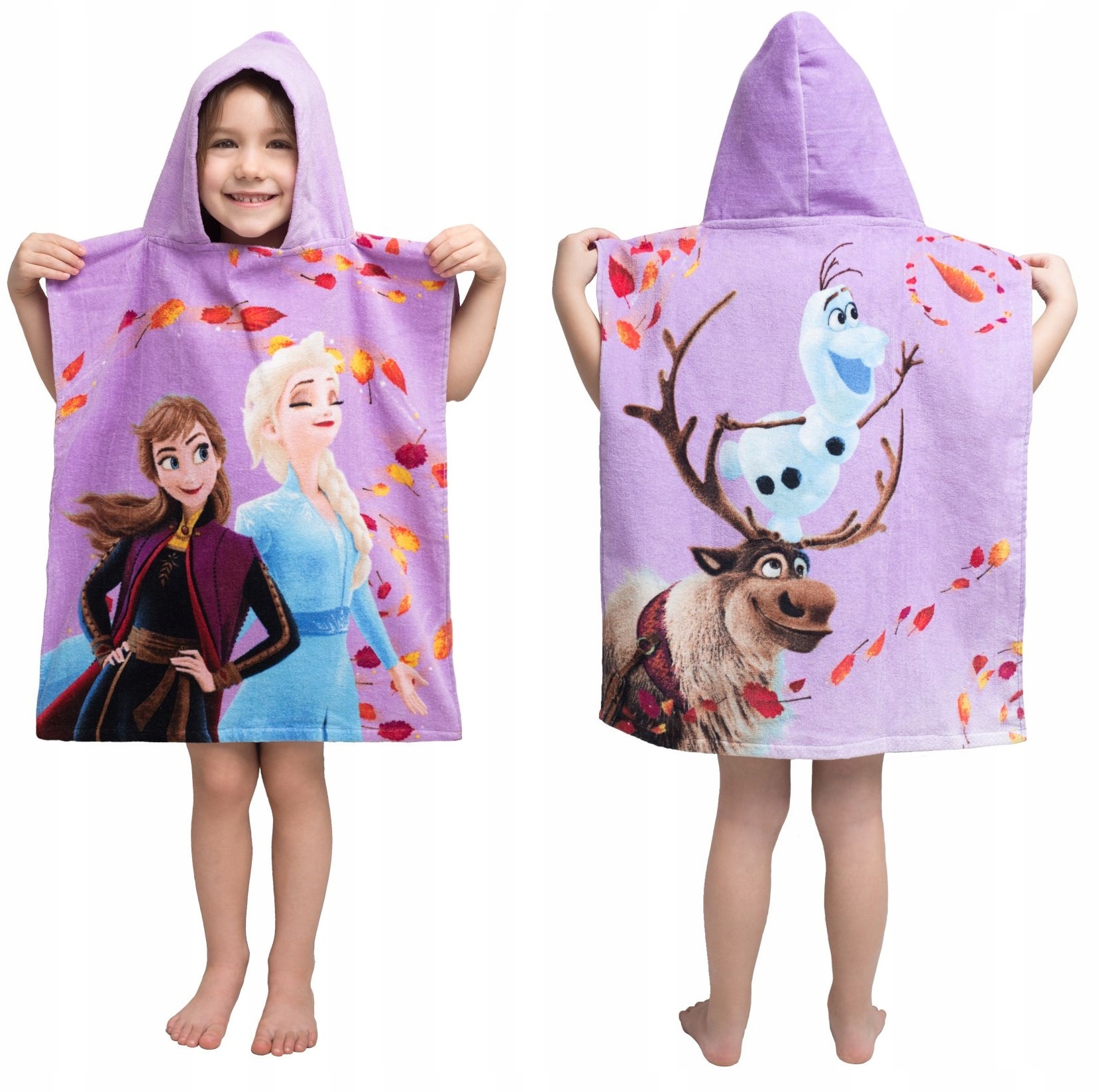 

Ręcznik Okrycie Frozen Kraina Lodu Ponczo Dziecko