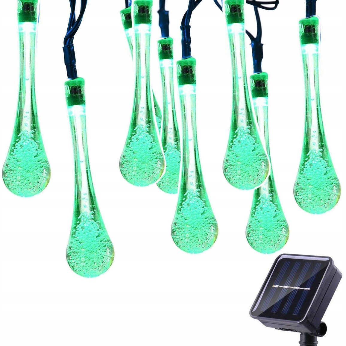 

50 Led 7 M Lampki Solarne Ogrodowe Żarówka Lampa
