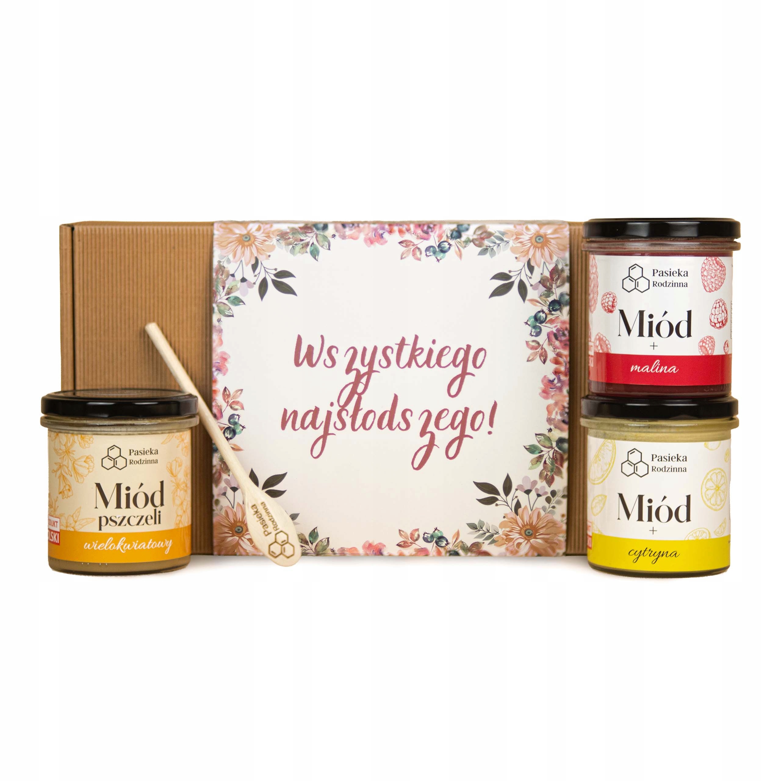 Levně Dárková sada Med z maliny z Citron Mnohokvětý ke Dni žen