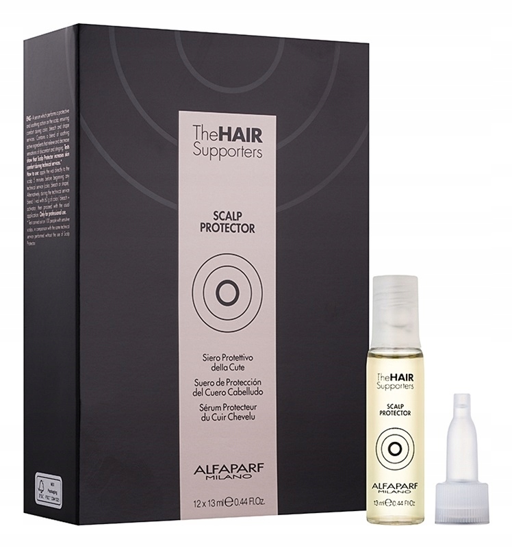 Alfaparf The Hair Supporters Ochranný krém na pokožku hlavy 12x13 ml