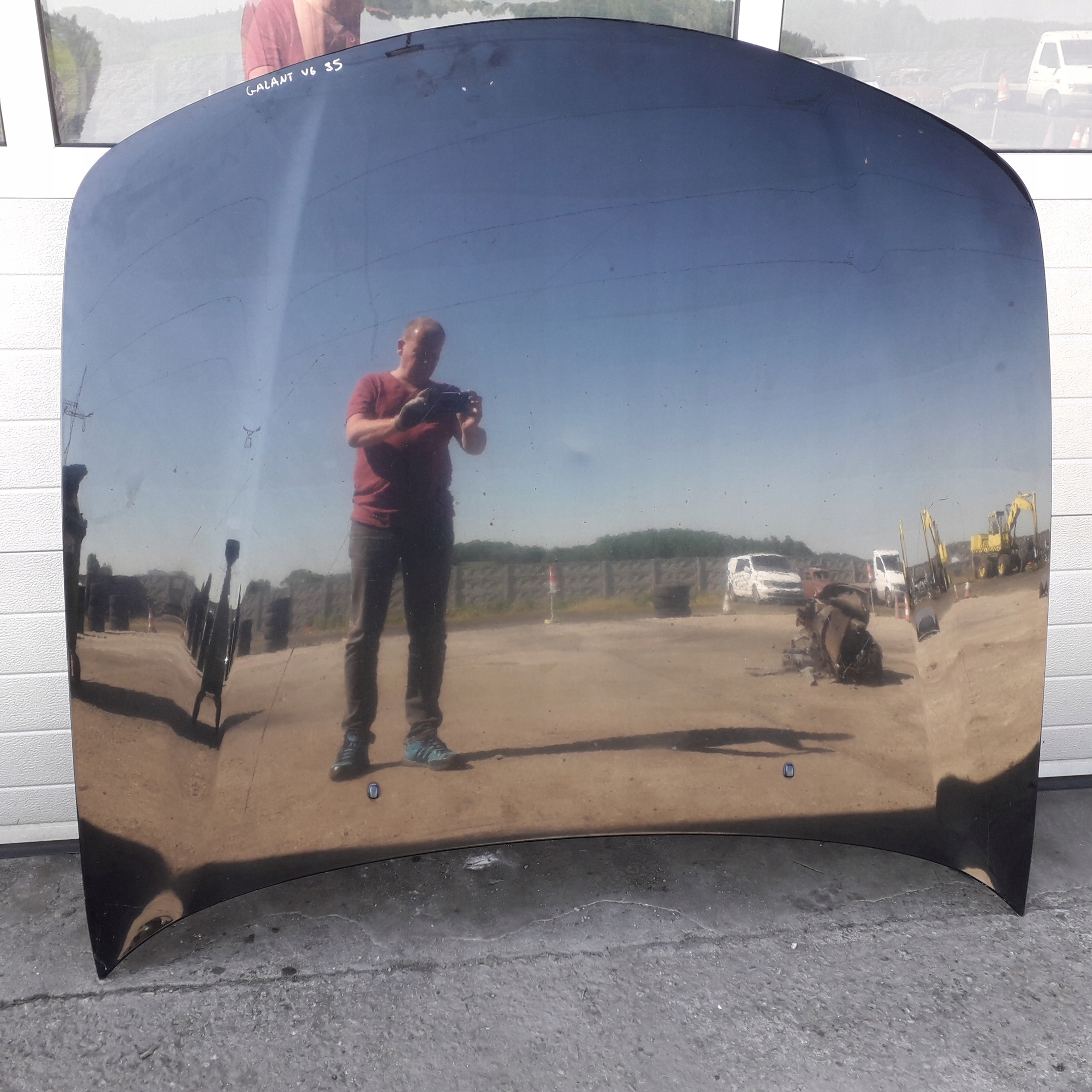 MITSUBISHI GALANT 92-96 MASKA BEZ RDZY - CZARNA