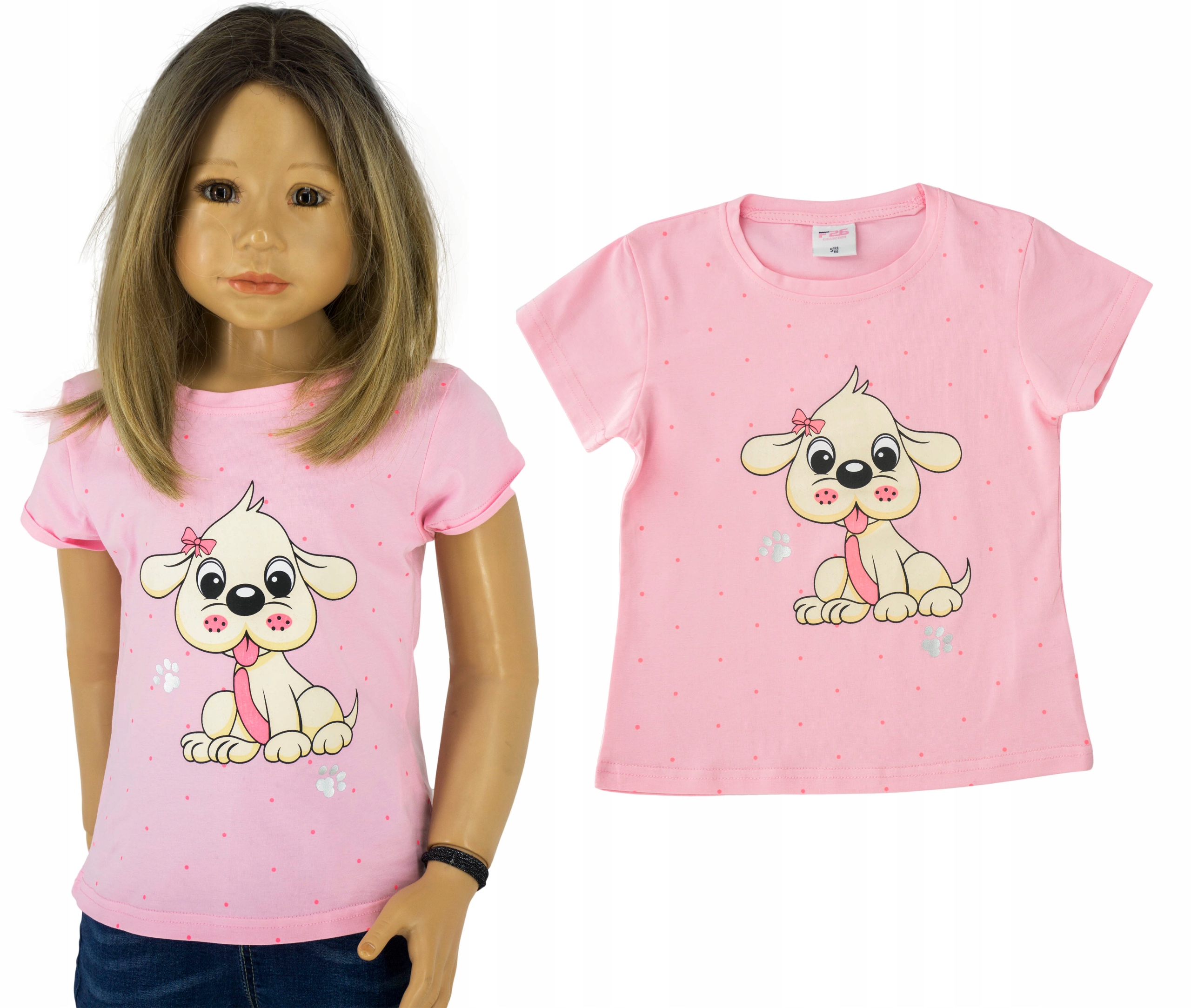 

Z190 Bluzka koszulka t-shirt piesek 92/98