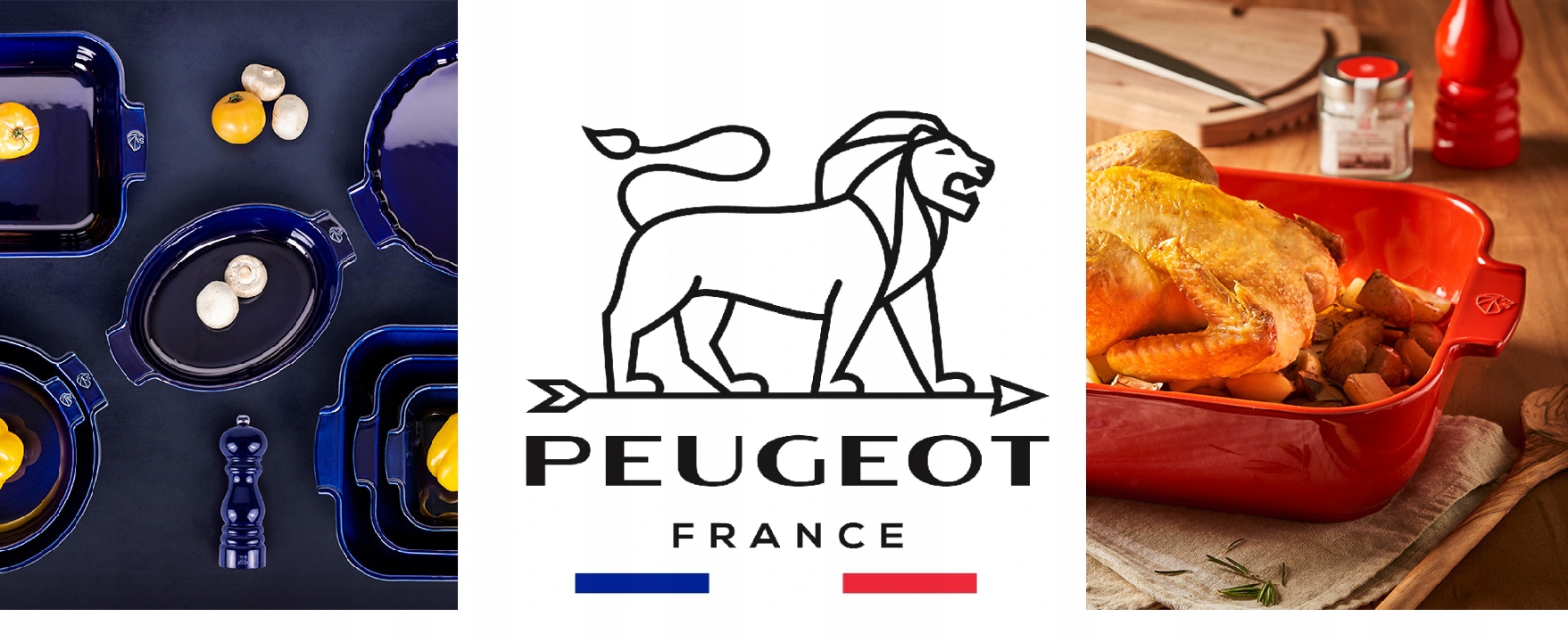 Peugeot Appolia Naczynie Prostokątne 32cm Slate Materiał ceramika