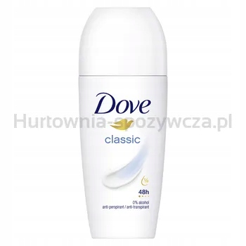 Dove Kuličkový antiperspirant pro ženy Classic 50 ml