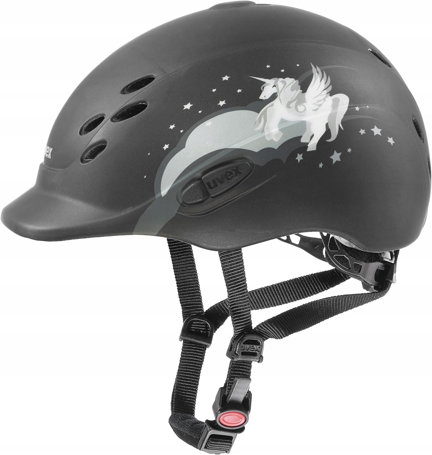 Kask jeździecki toczek Uvex Reithelm Onyxx Unicorn 3XS-XS 49-54cm